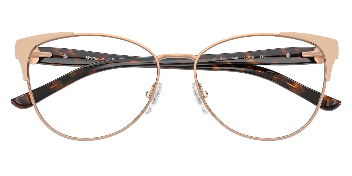 Sferoflex SF2603 535 53 - Shiny Copper/Matte Cream/Havana