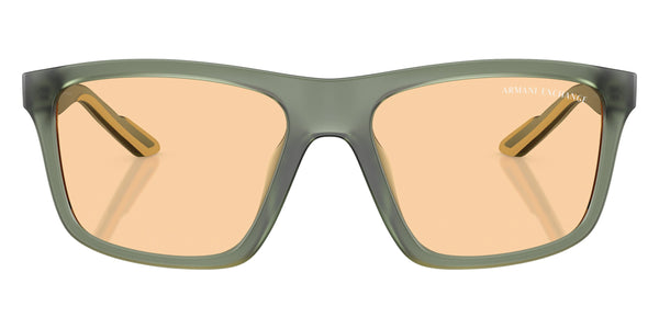 Matte Opalescent Green / Orange / 56-18-145