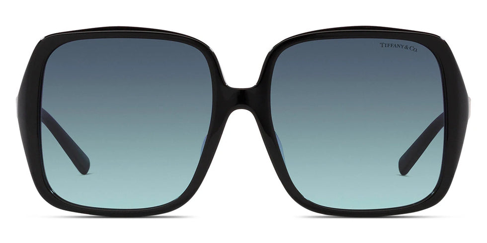 TIFFANY TF4211D 83429S 58 - Black/Silver / Azure Gradient Blue