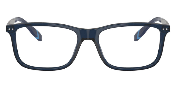 Shiny Transparent Navy Blue/Silver/Blue / 56-17-150