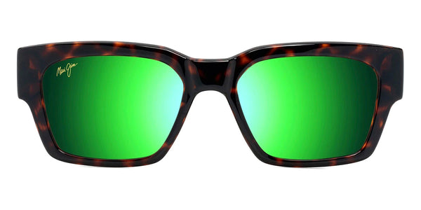 Shiny Dark Havana with Trans Yellow / MAUIGreen® / 53-18-145