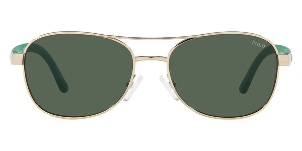 Shiny Pale Gold / Dark Green / 51-15-130