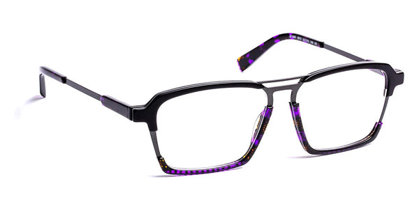 Matte Black/Tissue Purple/Orange / 55-15-145