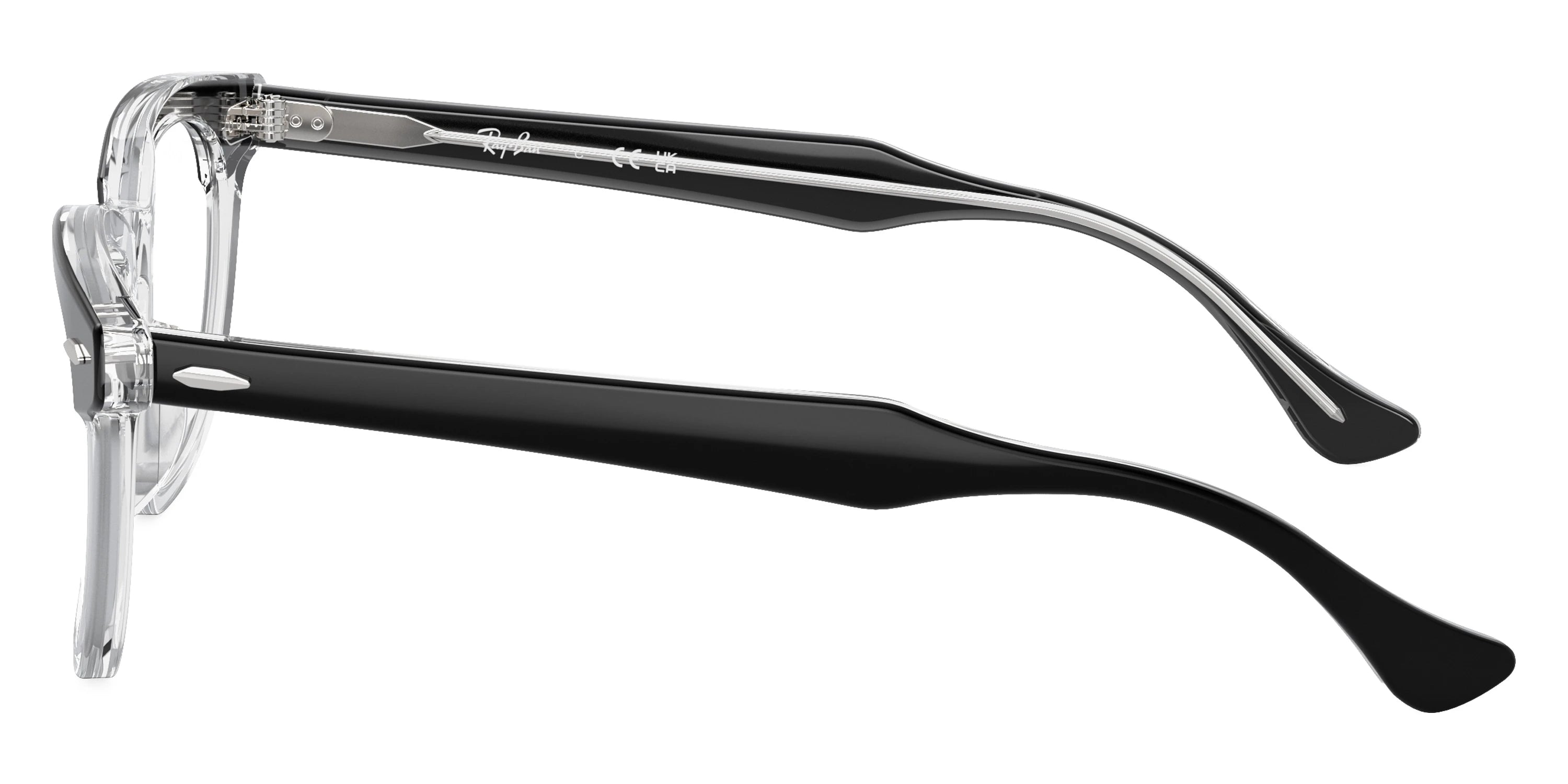 Ray-Ban RY9098V 3529 43 - Black on Transparent