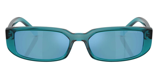 Transparent Blue / Dark Gray Mirrored Water Polarized / 55-17-145