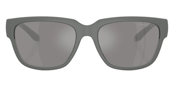 Transparent Dark Gray / Gray Mirrored Silver 80 Polarized / 56-18-140
