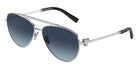 TIFFANY TF3101B 60014U 59 - Silver / Azure Gradient Dark Blue Polarized