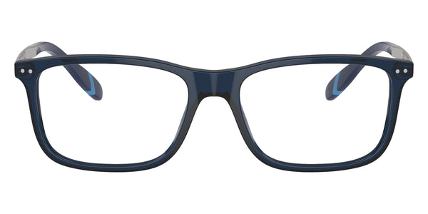 Shiny Transparent Navy Blue/Silver / 54-16-145