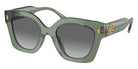 Tory Burch TY7201U 194111 49 - Transparent Sage / Light Gray Gradient Dark Gray