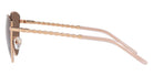 Tory Burch TY6091 332373 56 - Shiny Rose Gold / Solid Brown