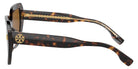 Tory Burch TY7194U 172883 55 - Dark Tortoise / Solid Dark Brown Polarized
