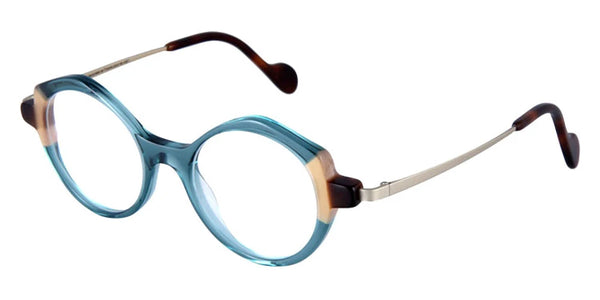 Transparent Light Green and Golden Yellow/Sand / 45-18