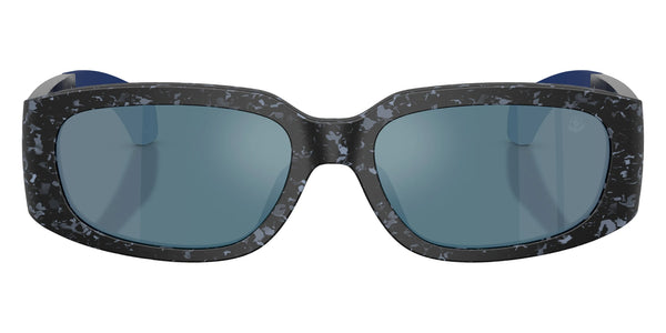 Matte Granite / Mirrored Blue / 55-17-150