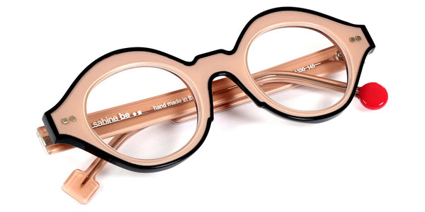 Shiny Translucent Nude/Shiny Midnight Blue / 46-25-145