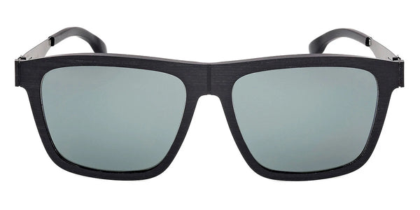 Black Rough/Black-Matte / Green Polarized / 58-18-150