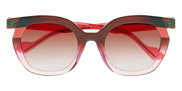 Gradient Brown Pink Amber / 54-23-146