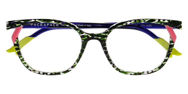 Green Purple Dotted Lines / 53-18-145