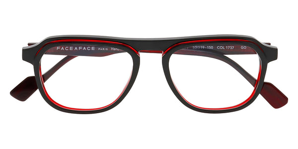 Black/Transparent Red / 53-19-150