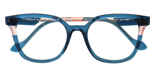 Gray Blue Petrol Transparent / 50-18-140