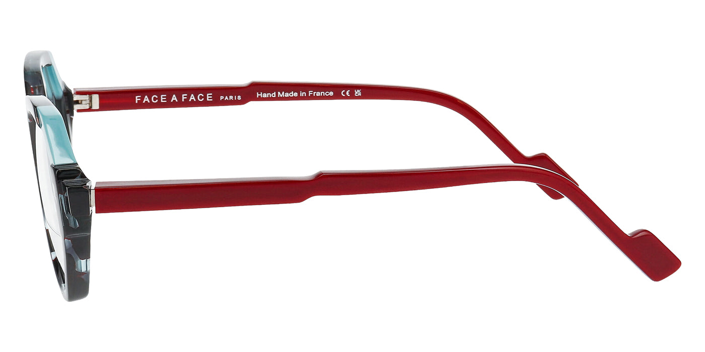 ☆ FACE a FACE　paris　ORAGE COL 907 ☆ Face a Face FOREST 1 Geometric Eyeglasses | EyeOns.com