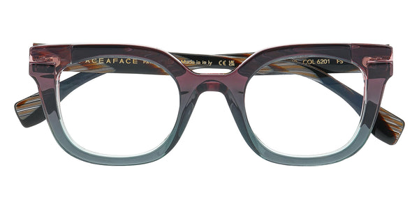 Gray on Gradient Pink and Green / 47-23-142