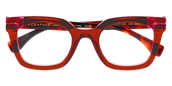 Transparent Caramel on Neon Pink / 50-22-142