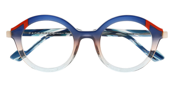 Gradient Blue Brown Sky / 47-22-140