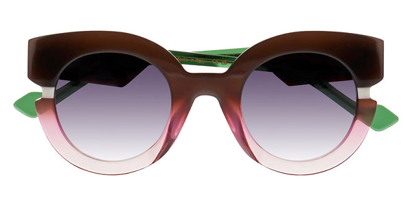 Gradient Brown Pink Amber / 48-25-142