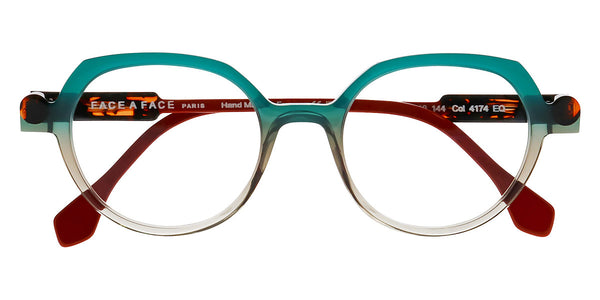 Gradient Green Smoked Glass / 49-19-144