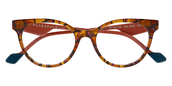 Mahogany Tortoise/Bright Orange / 50-18-140