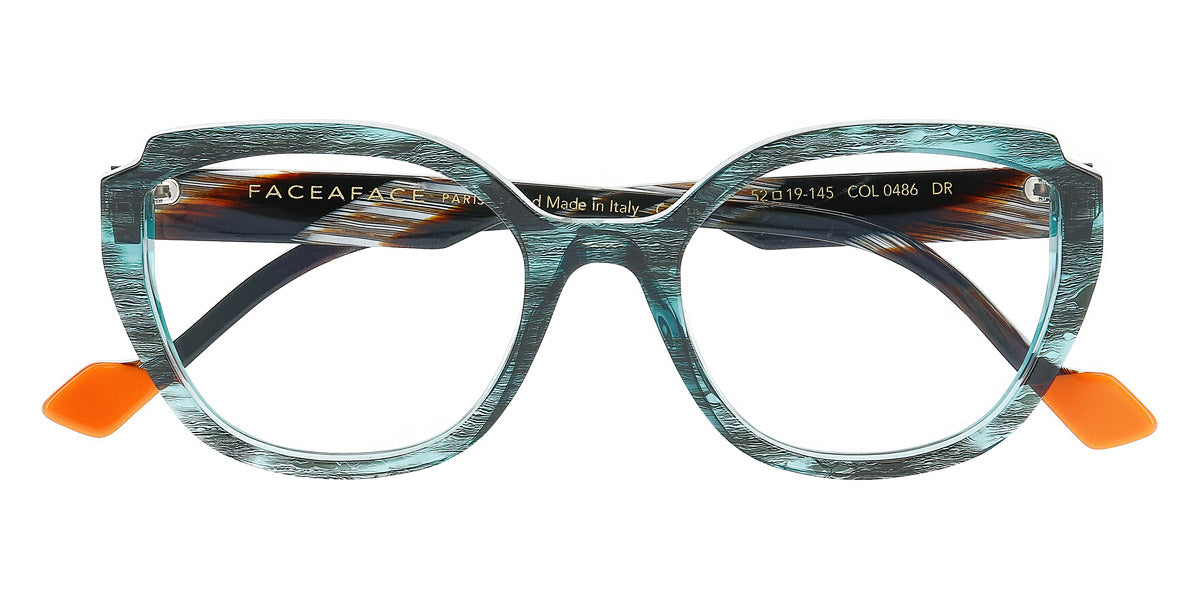 ☆ FACE a FACE　paris　ORAGE COL 907 ☆ Face a Face NOOKS 1 Cat-Eye Eyeglasses | EyeOns.com