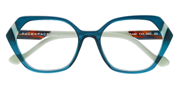 Gray Blue Petrol Transparent / 53-17-140