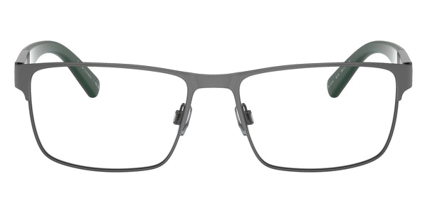 Semi Shiny Dark Gunmetal/Dark Gray/Green / 54-17-145