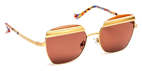 Gold Satin/Chocolate / 55-18-140