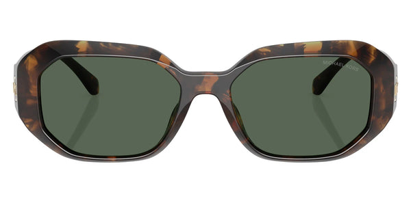 Dark Tortoise / Green Solid / 54-17-140