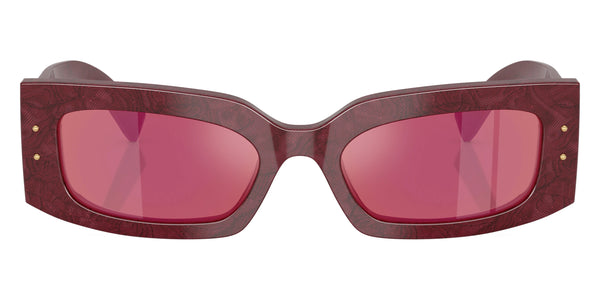 Bordeaux Lace / Dark Violet Mirrored Red / 55-20-140