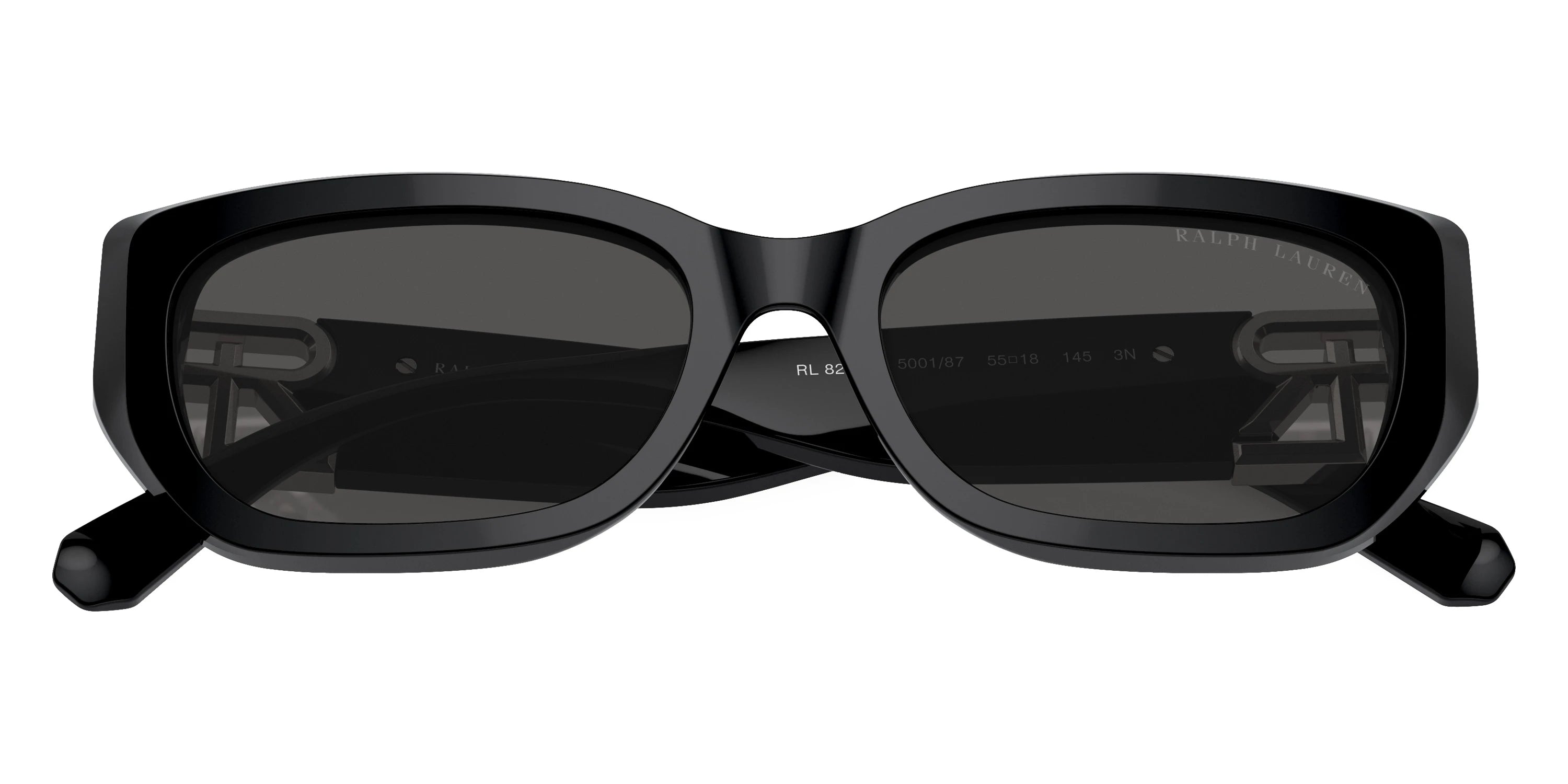 RALPH LAUREN RL8222 500187 55 - Black / Dark Gray