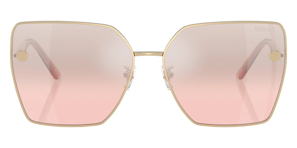 Pale Gold / Light Pink Mirrored Gradient Silver / 63-15-145