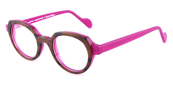 Brown Tortoiseshell/Pink / 43-23