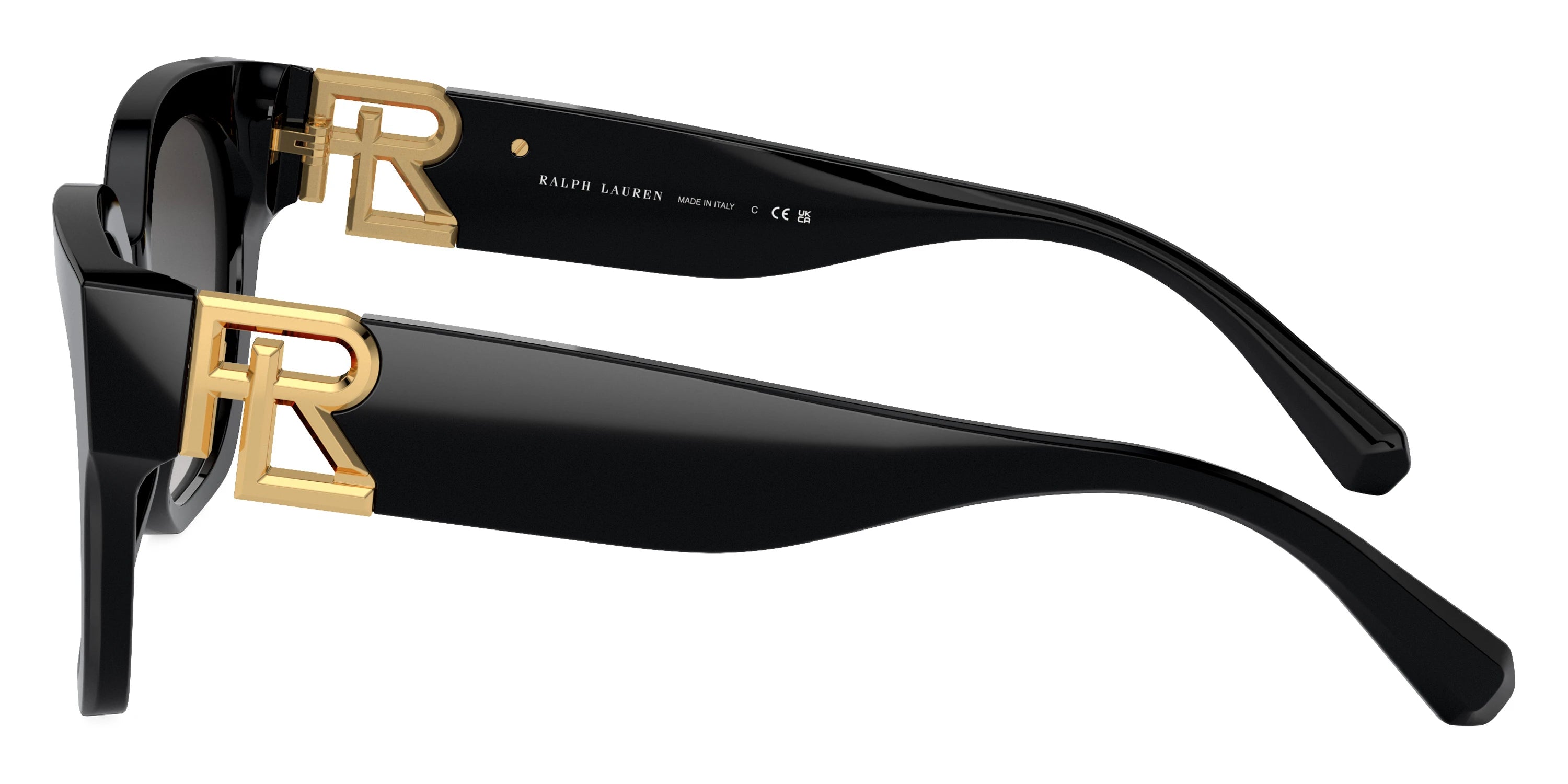 RALPH LAUREN RL8221 50018G 55 - Black / Gray Gradient