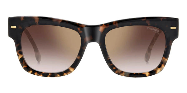 Havana / Gold Mirrored on Burgundy Shaded / 53-19-140