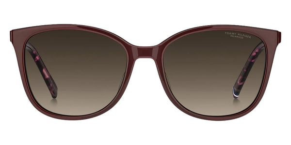 Burgundy / Gray Shaded Polarized / 52-16-140
