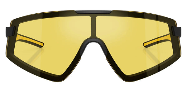 Matte Black / Mirrored Yellow / 147-0-125