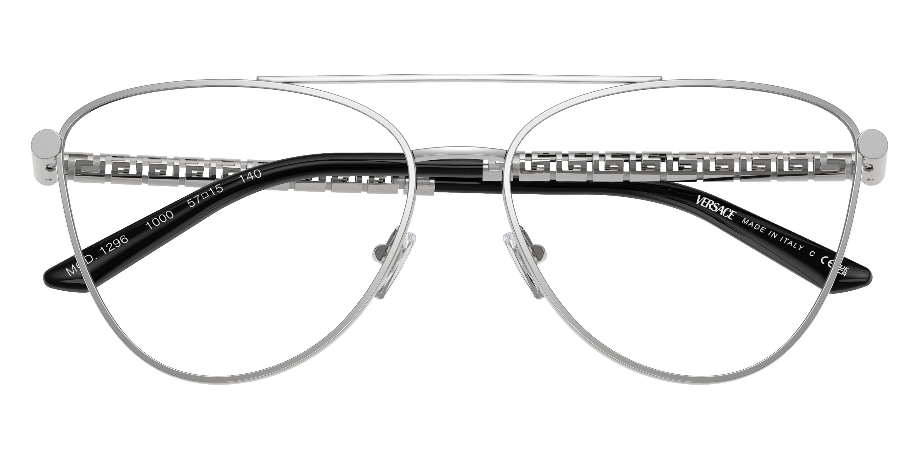 VERSACE VE1296 1000 57 - Silver