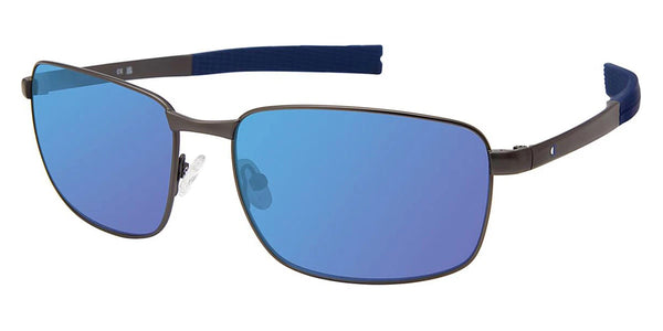 Matte Gunmetal / Soft Blue Flash / 59-16-132