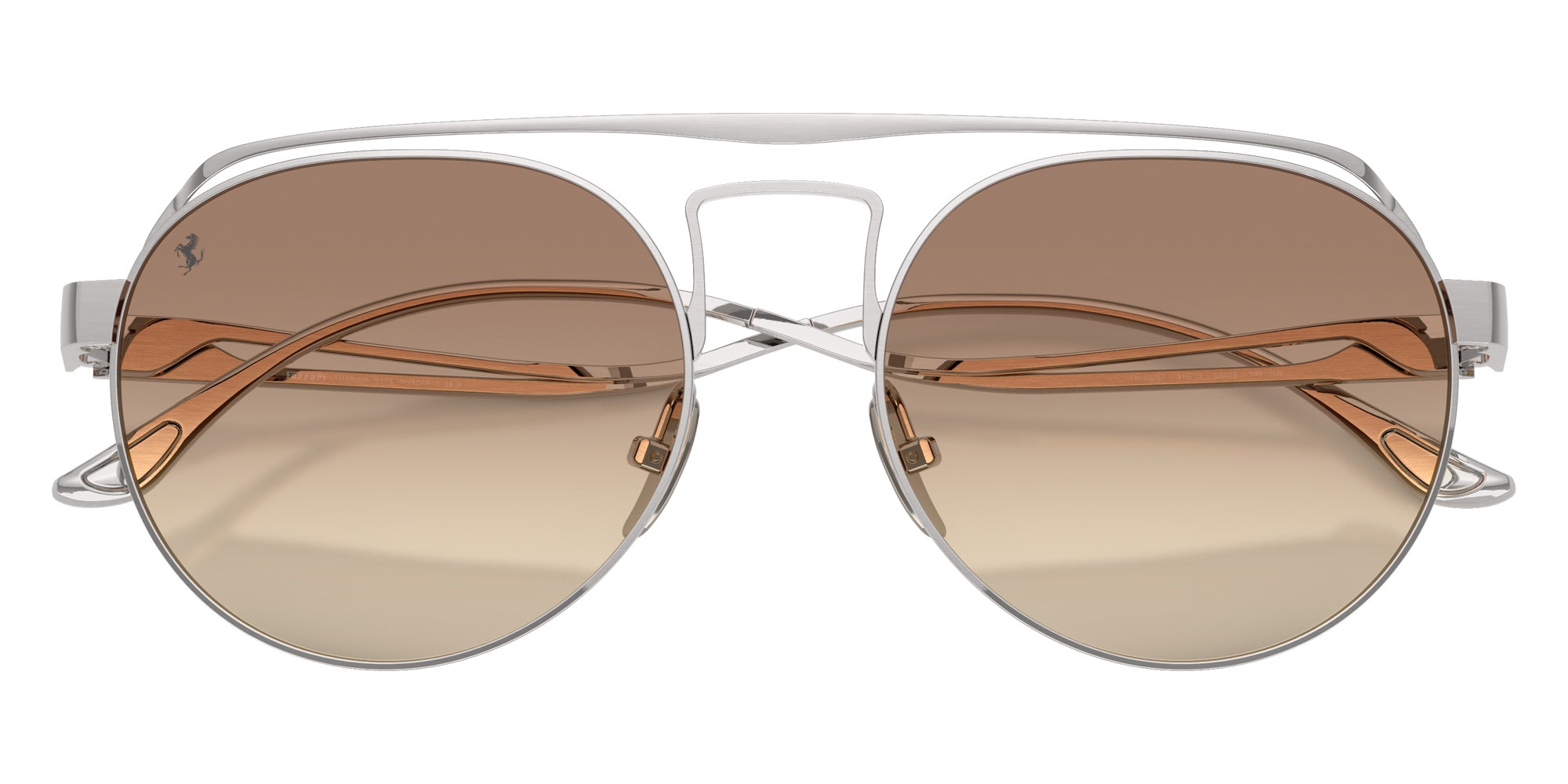 FERRARI FH1025T 319/13 55 - Brushed Gray / Gradient Dark Brown #id:fh1025t31913_s:106125