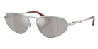 FERRARI FH1038 103/6G 59 - Silver Shiny / Light Gray Mirrored Silver #id:fh10381036g_s:100105