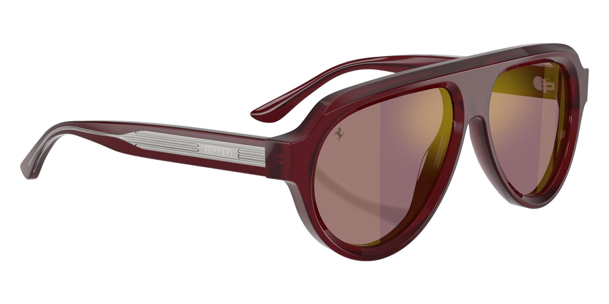 FERRARI FH2019U 752/W0 56 - Opal Red / Violet/Gold Mirrored Polarized #id:fh2019u752w0_s:106120