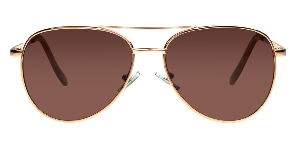 Foster Grant Ladies Polarized Aviator Sunglasses - Pink / Rose