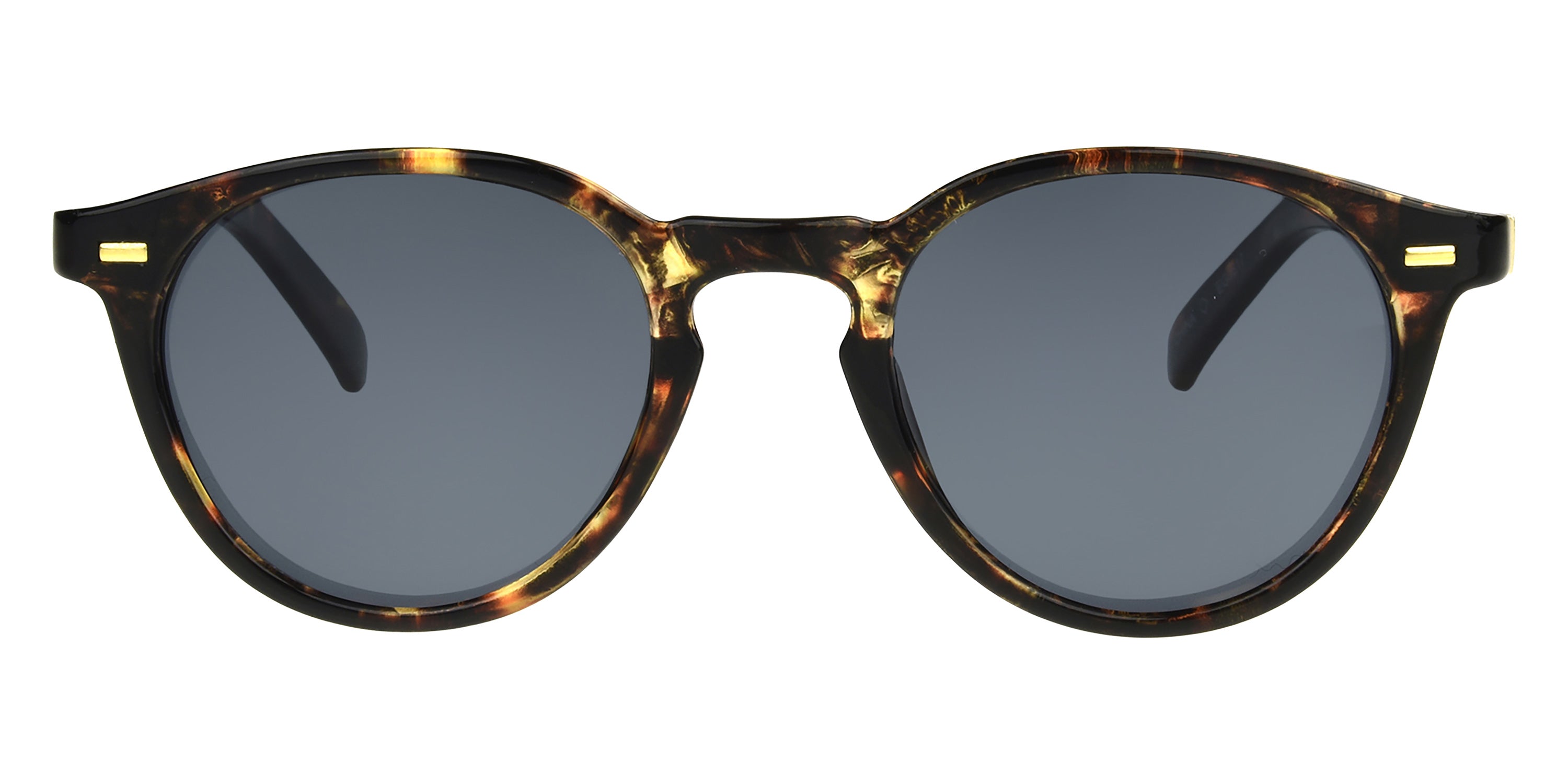 Foster Grant Ladies Easton Polarized Sunglasses - Tortoise / Smoke